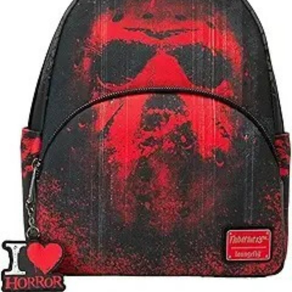 Loungefly Warner Brothers Friday The 13th I Heart Horror Mini Backpack NWT​